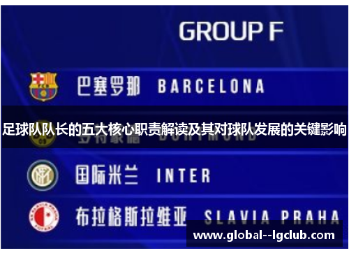 足球队队长的五大核心职责解读及其对球队发展的关键影响 足球队队长的五大核心职责解读及其对球队发展的关键影响